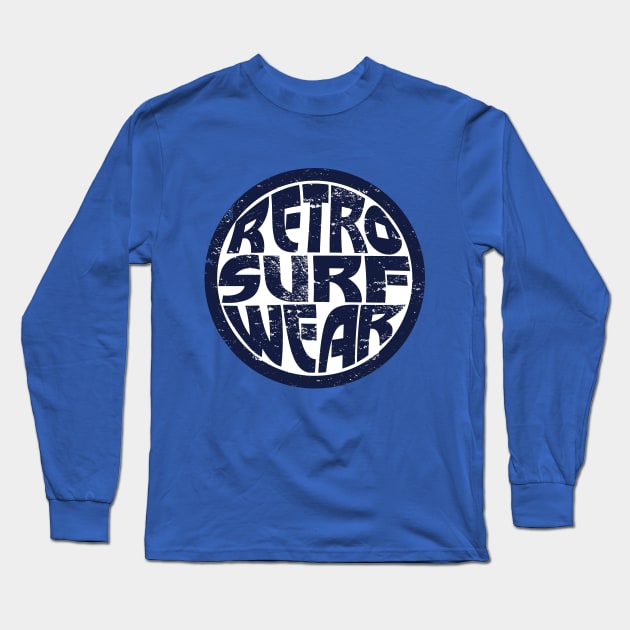 Retro Surf Wear Long Sleeve T-Shirt by RetroSurfWear
